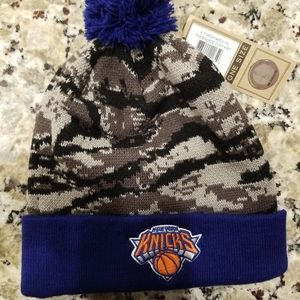 New York Knicks NWT NBA Basketball 47 Brand Beanie Cuff Knit Winter Hat Camo